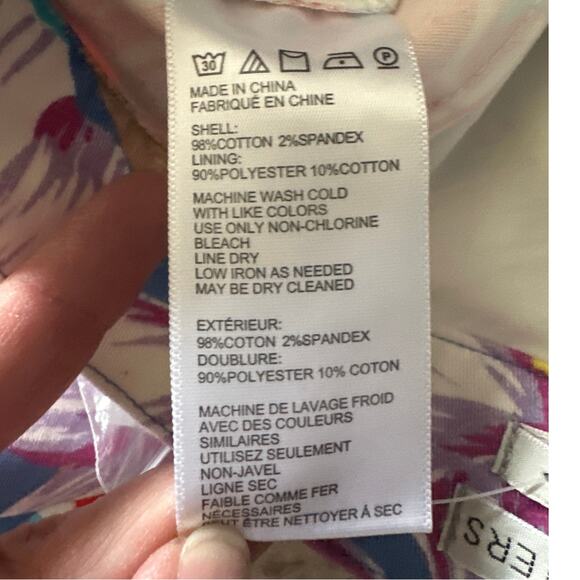 NWT Urban Outfitters Beaches Miami Beach Cropped Pants 26 - Picture 8 of 8